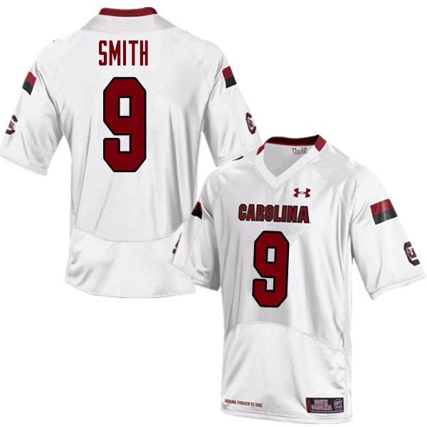Men #9 Cam Smith South Carolina Gamecocks College Football Jerseys Sale-White